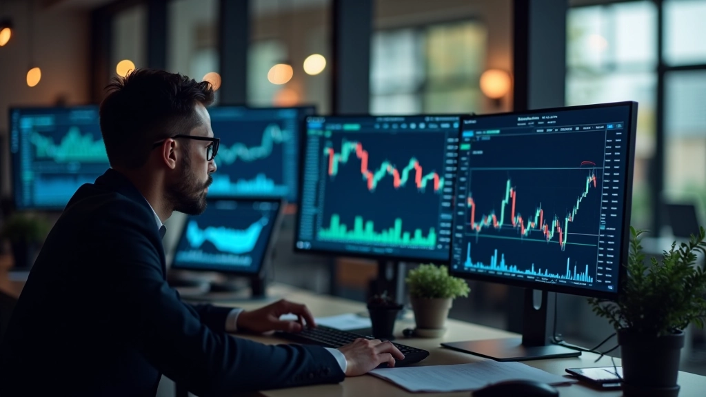 Handelsanalyseplattform med markedsdata og prisgrafer