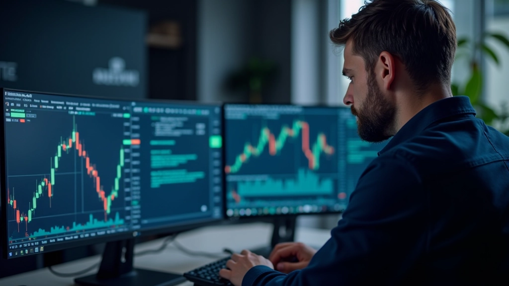 Trading charts and market analysis