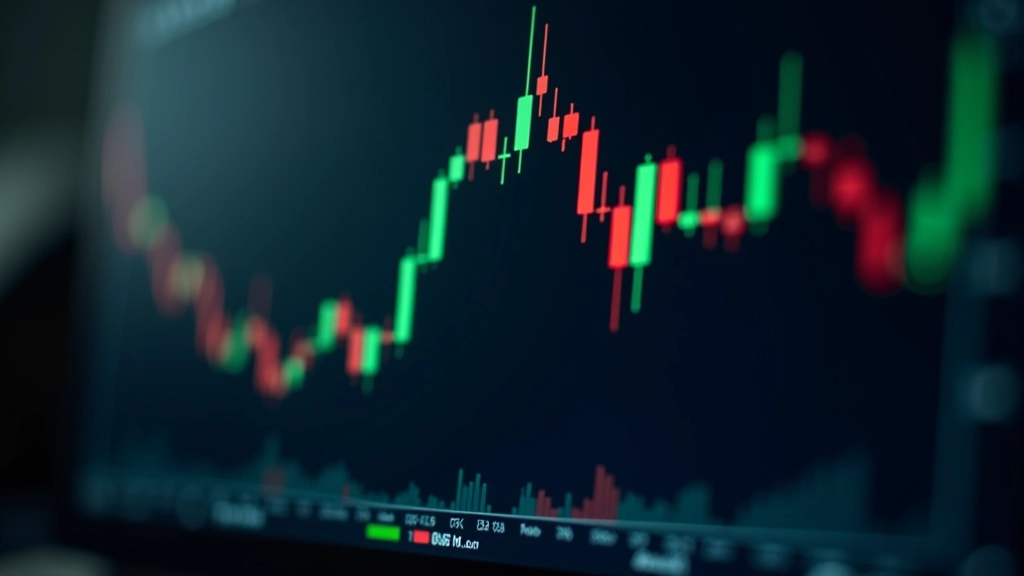Illustrasjon av lysestakediagram med fargekodede elementer